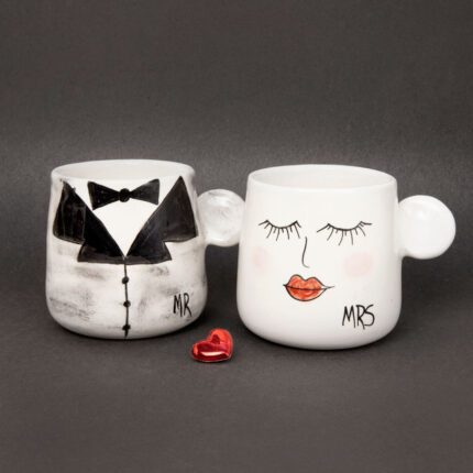 Σετ Κούπες- Mr. & Mrs. Mugs